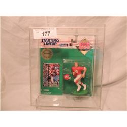 STARTING LINEUP FIGURE IN DISPLAY CASE MONTANA