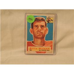 1956 TOPPS FOOTBALL CARD BILLY WILSON