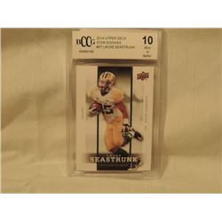 2014 UPPER DECK LACHE SEASTRUNK BECKETT GRADED