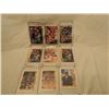Image 1 : 9 NBA BASKETBALL CARDS IN CASES AS SHOWN