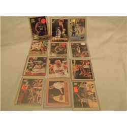 12 MISCELLANEOUS NBA BASKETBALL CARDS AS SHOWN