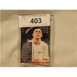 JASON KIDD CHROME TOPPS NBA BASKETBALL CARD & CASE