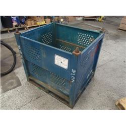 Steel Crate, Overall- 36  x 32  x 36 