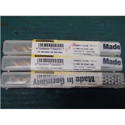 Guehring HSS 3/8-16 Taps, 2 New, 1 Used