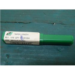 Precision HSS Bright Finish Twist Drills Taper Length, 1/16"