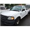 Image 1 : 2003 FORD F-150 XL, 2 DOOR PU, WHITE, VIN # 2FTRF17243CA86512