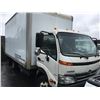 Image 2 : 2009 HINO 155 CUBE VAN, WHITE, VIN # 2AYYX21H999000010
