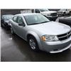 Image 2 : 2008 DODGE AVENGER, 4 DOOR SEDAN, GREY, VIN # 1B3LC46K38N266844