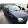 Image 2 : 2001 VOLKSWAGEN JETTA, 4 DOOR SEDAN, BLUE, VIN # 3VWSK29M61M211221