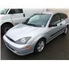 Image 1 : 2003 FORD FOCUS ZX3, 2 DOOR HATCHBACK, GREY, VIN # 3FAFP31373R165568