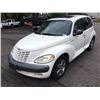 Image 2 : 2001 CHRYSLER PT CRUISER, 4 DOOR HATCHBACK, WHITE, VIN # 3C8FY4BB11T509283