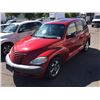 Image 1 : 2001CHRYSLER PT CRUISER, RED, VIN # 3C8FY4BB01T633934