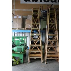 ALLRIGHT 10' WOOD STEP LADDER