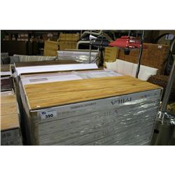 PALLET OF MILA RUSSET OLIVE LAMINATE FLOORING