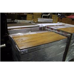 PALLET OF MILA COGNAC TEAK LAMINATE FLOORING