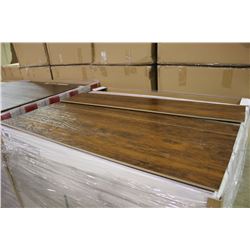 PALLET OF PREMIER COLLECTION AMAZON BROWN LAMINATE FLOORING