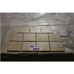 PALLET OF CERAMICA SANPROSPERO NATURAL FAGGIO 4 X 4" CERAMIC WALL TILE