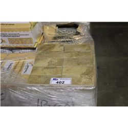 PALLET OF KALOS PORCELLANATO EL NUT 160 X 80 MM WALL TILE