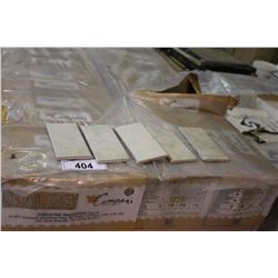 PALLET OF KALOS PORCELLANATO EL IVORY 160 X 80 MM WALL TILE