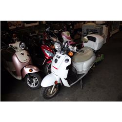 WHITE EVT ELECTRIC SCOOTER