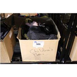 BOX OF ASSORTED CLOTHING