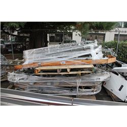 LARGE LOT OF ASSORTED DRY CLEANING CONVEYOR/SYSTEM & PARTS