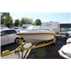Image 1 : 2002 18' REINELL BOAT WITH VOLVO PENTA OUTBOARD SX MOTOR & REINELL BOAT TRAILER