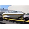 Image 2 : 2002 18' REINELL BOAT WITH VOLVO PENTA OUTBOARD SX MOTOR & REINELL BOAT TRAILER