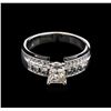 Image 2 : 1.60 ctw Diamond Ring - 14KT White Gold
