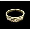Image 2 : 0.18 ctw Diamond Ring - 14KT Yellow Gold