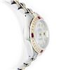 Image 2 : Rolex 14KT Two-Tone Diamond and Ruby DateJust Ladies Watch