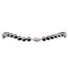 Image 2 : 0.09 ctw Tahitian Cultured Pearl and Diamond Necklace