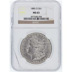 1885-O NGC MS63 Morgan Silver Dollar