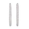 Image 1 : 14KT White Gold 1.93 ctw Diamond Earrings