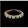 Image 2 : 14KT Yellow Gold 1.00 ctw Diamond Ring