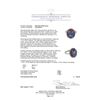 Image 3 : 4.20 ctw Tanzanite, Ruby and Diamond Ring - 14KT White Gold