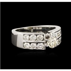 14KT White Gold 0.75 ctw Diamond Ring