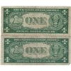 Image 2 : 1935 $1 Star Note Silver Certificate Currency Lot of 2