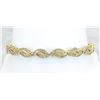 Image 2 : 2.08 ctw Diamond Bracelet - 14KT Yellow Gold