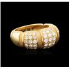 Image 1 : 18KT Yellow Gold 1.50 ctw Diamond Ring