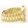 Image 4 : Rolex President 18KT Gold 1.00 ctw Diamond And Ruby DayDate Men's Watch