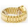 Image 5 : Rolex President 18KT Gold 1.00 ctw Diamond And Ruby DayDate Men's Watch