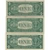 Image 2 : 1957 $1 Silver Certificate Currency Lot of 3