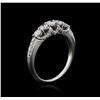 Image 3 : 14KT White Gold 0.75 ctw Diamond Ring