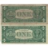 Image 2 : 1957 $1 Star Note Silver Certificate Currency Lot of 2