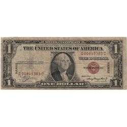 1935 $1 Hawaii Federal Reserve Note Currency