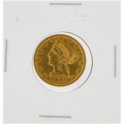 1901-S $5 Liberty Head Half Eagle Gold Coin