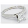Image 6 : GIA Certified 1.04 ctw Diamond Ring - 18K White Gold