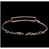 Image 3 : 0.42 ctw Diamond Bracelet - 14KT Rose Gold