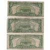 Image 2 : 1934 $5 Silver Certificate Currency Lot of 3